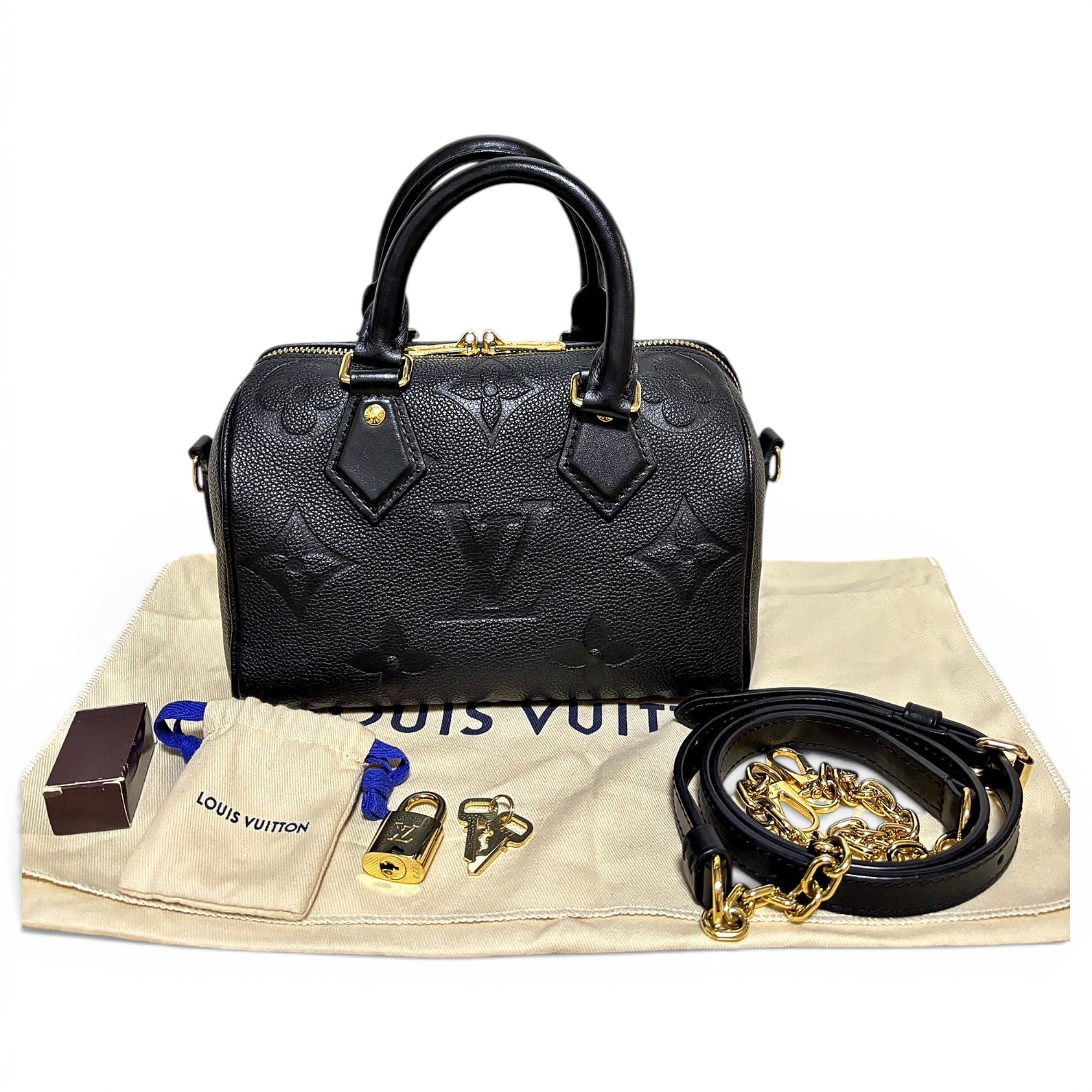 Speedy Bandoulière leather handbag