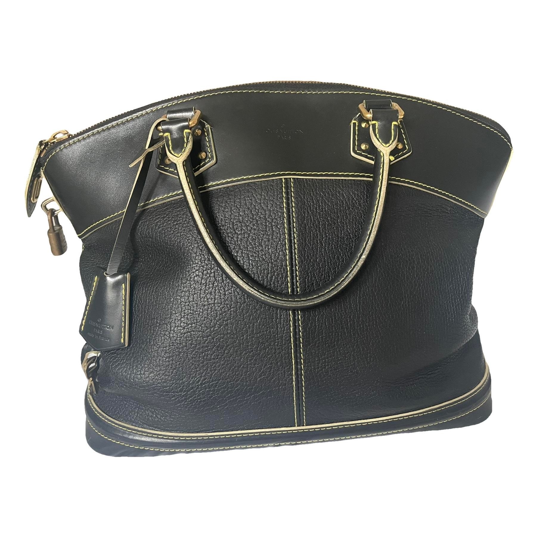 Lockit leather handbag