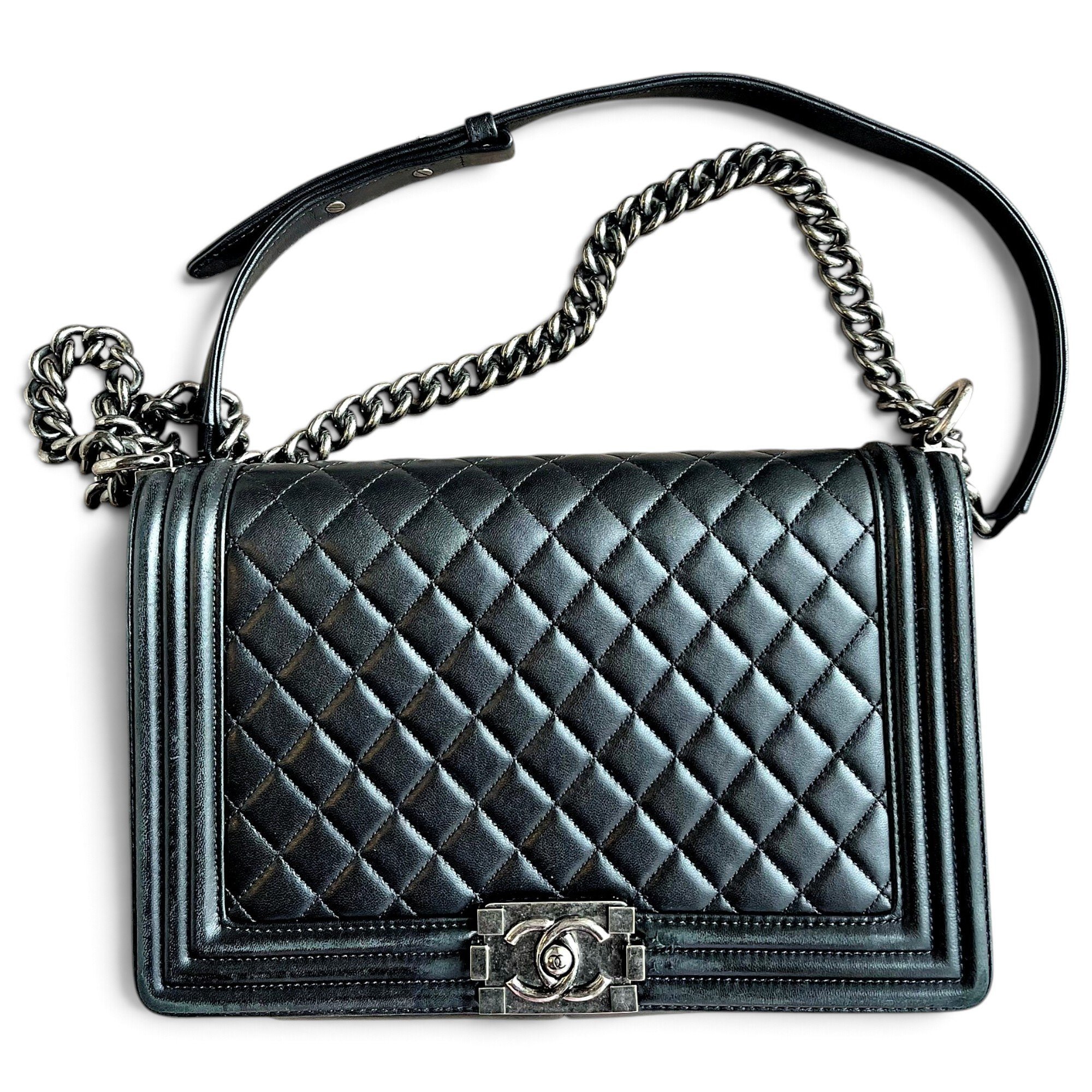 Boy leather handbag