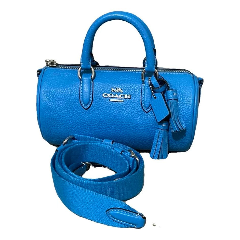 Leather crossbody bag