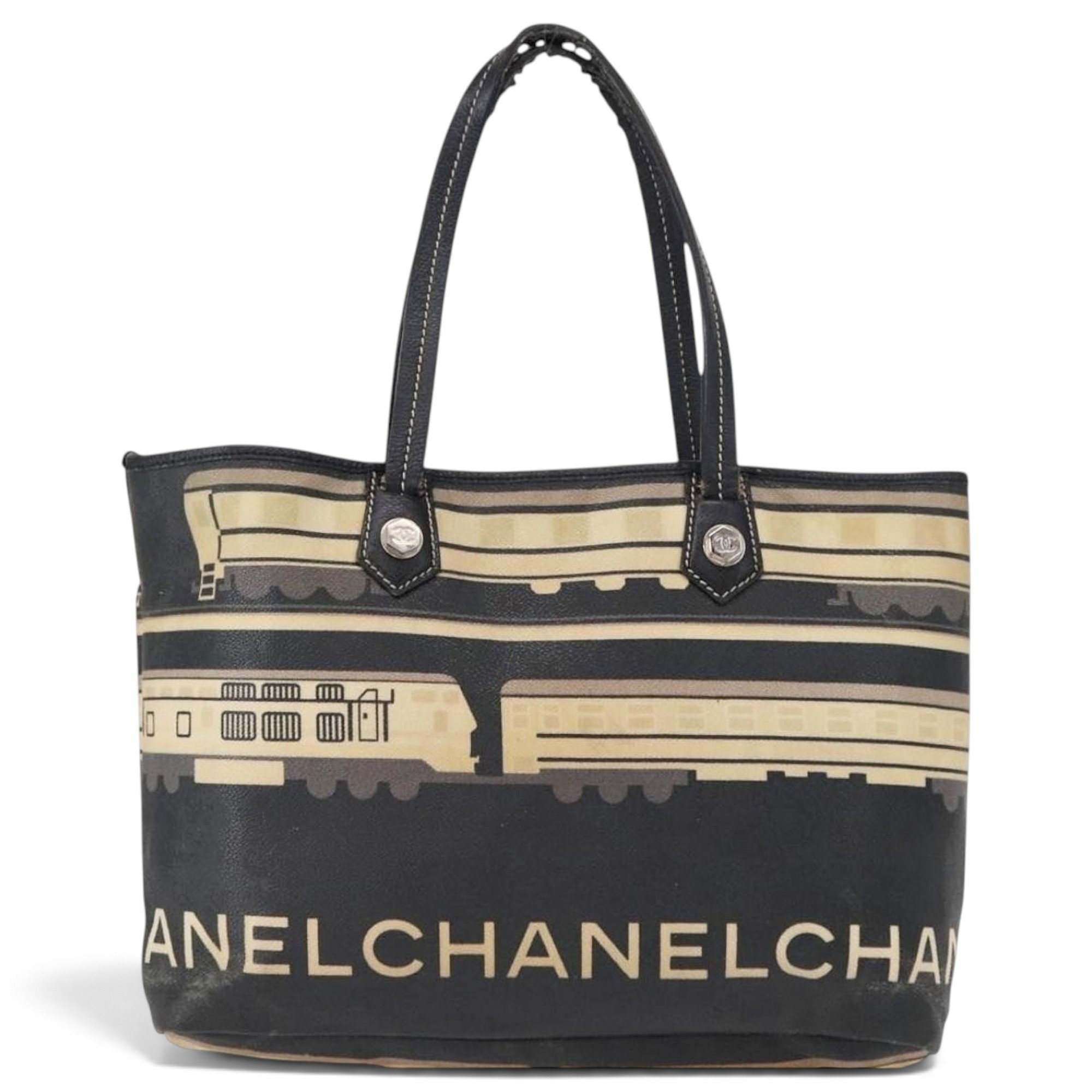 Leather tote