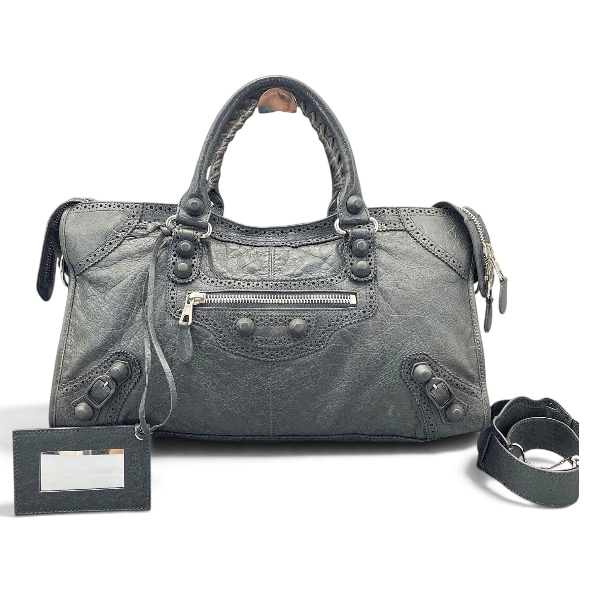 Balenciaga City leather handbag