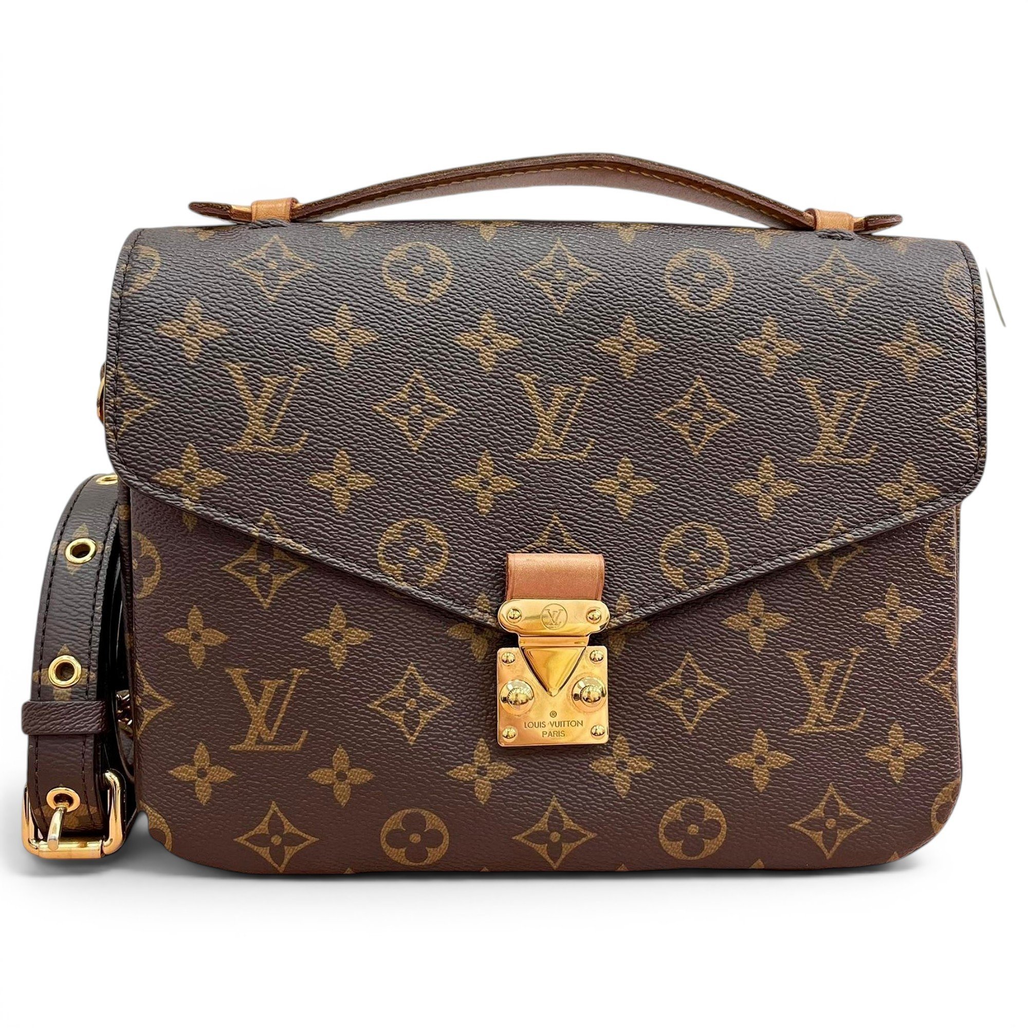 Metis leather handbag
