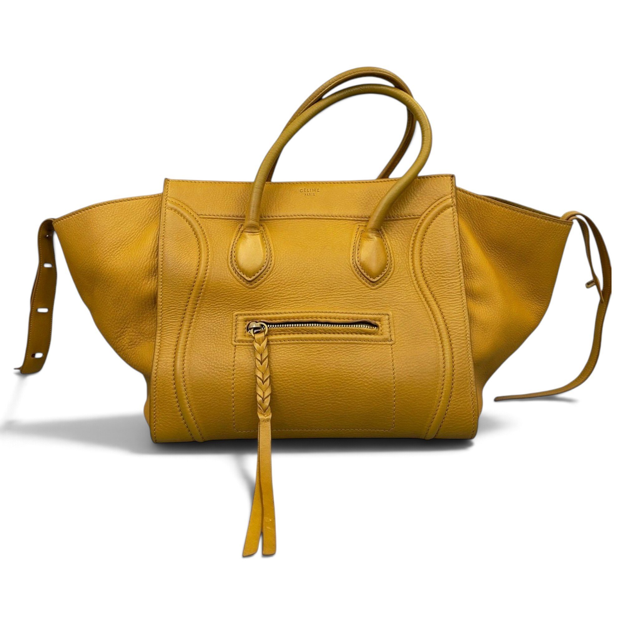 Luggage leather handbag
