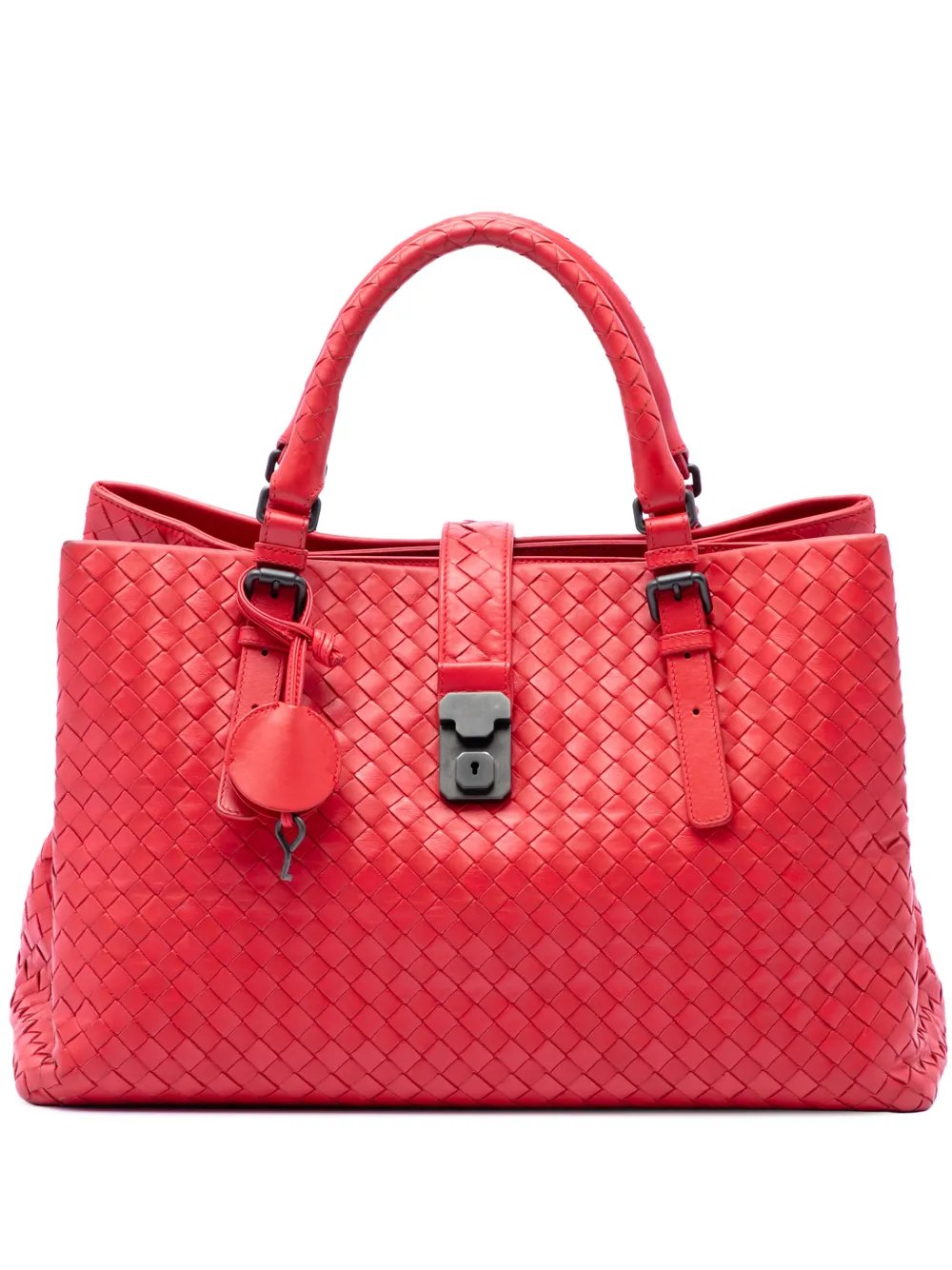 2012-2026 Medium Nappa Intrecciato Roma tote bag