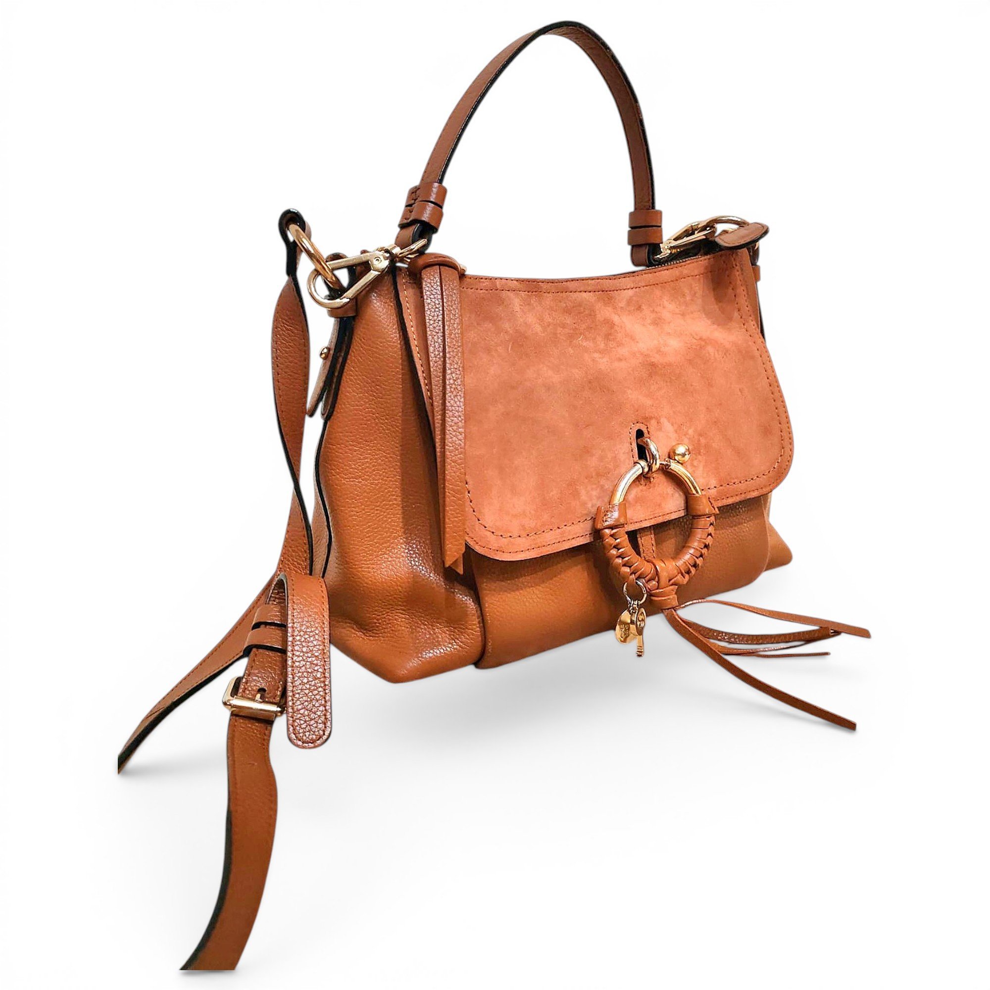Joan leather crossbody bag