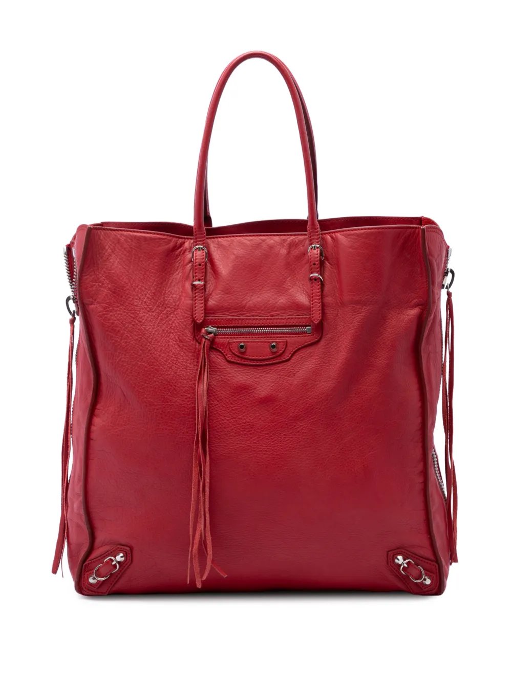 2012 Leather Papier A5 Zip Around tote bag