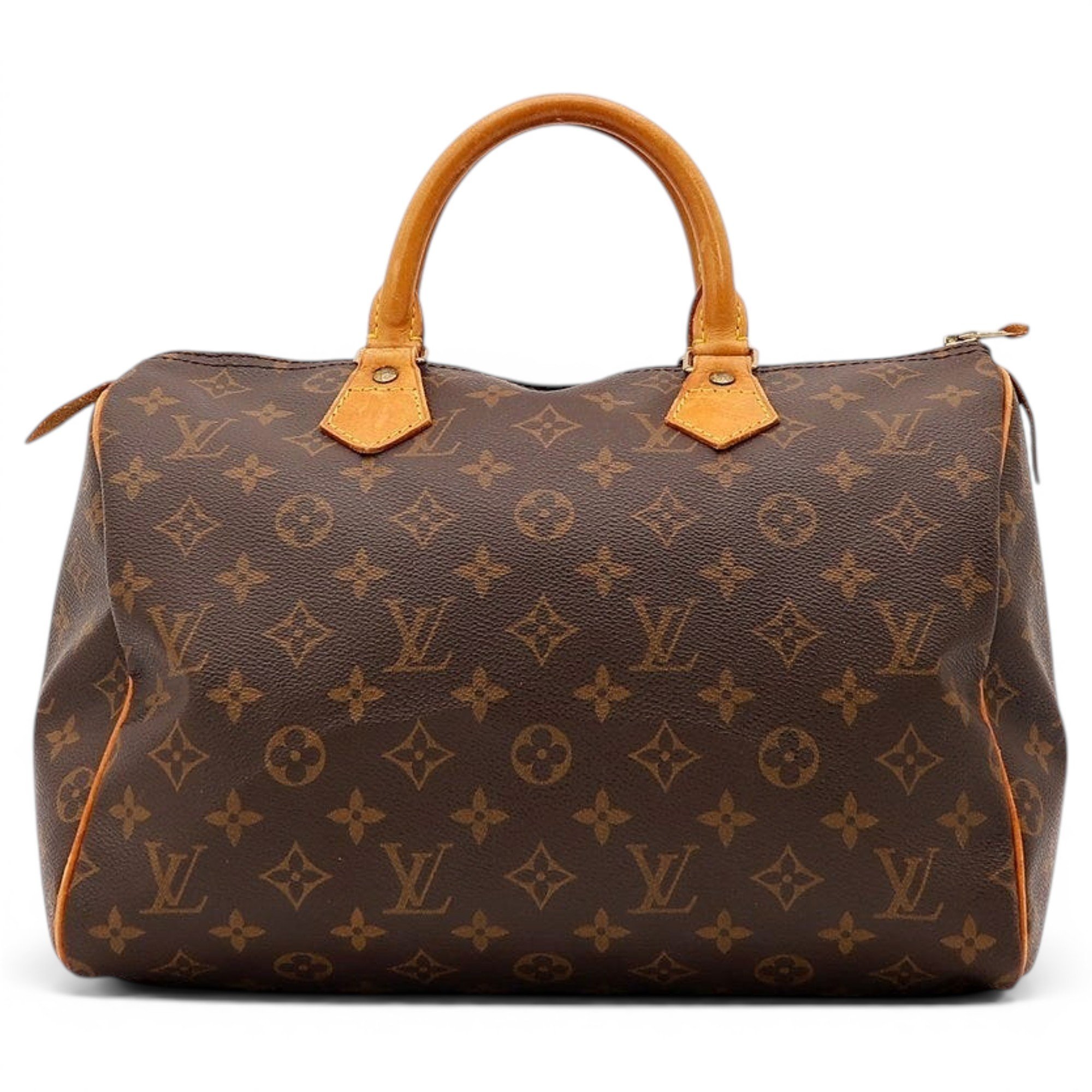Louis Vuitton Speedy leather handbag