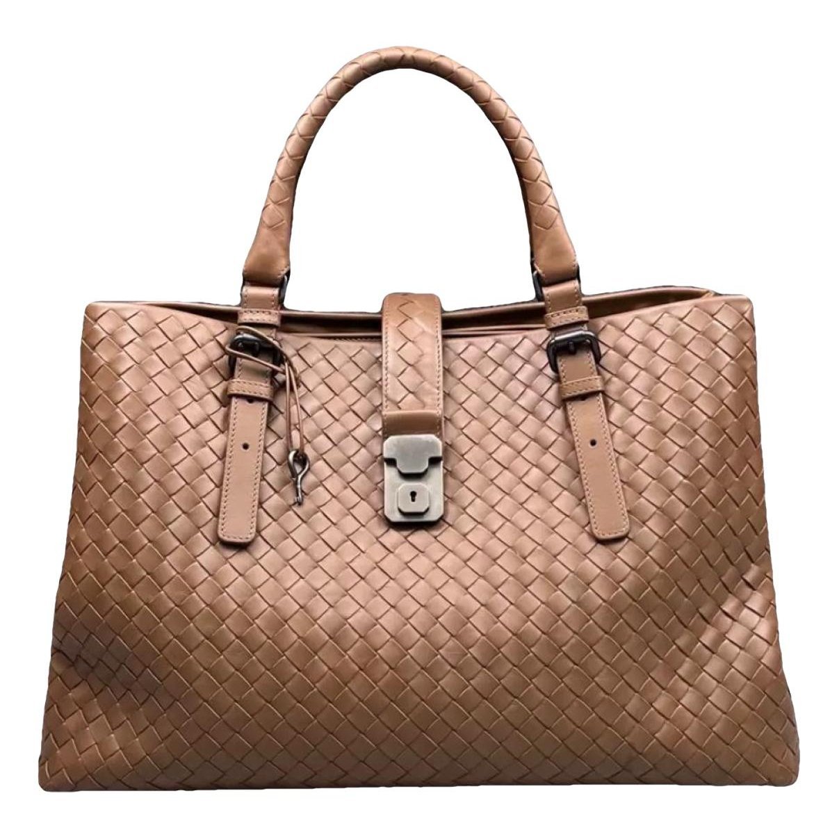 Bottega Veneta Roma leather handbag