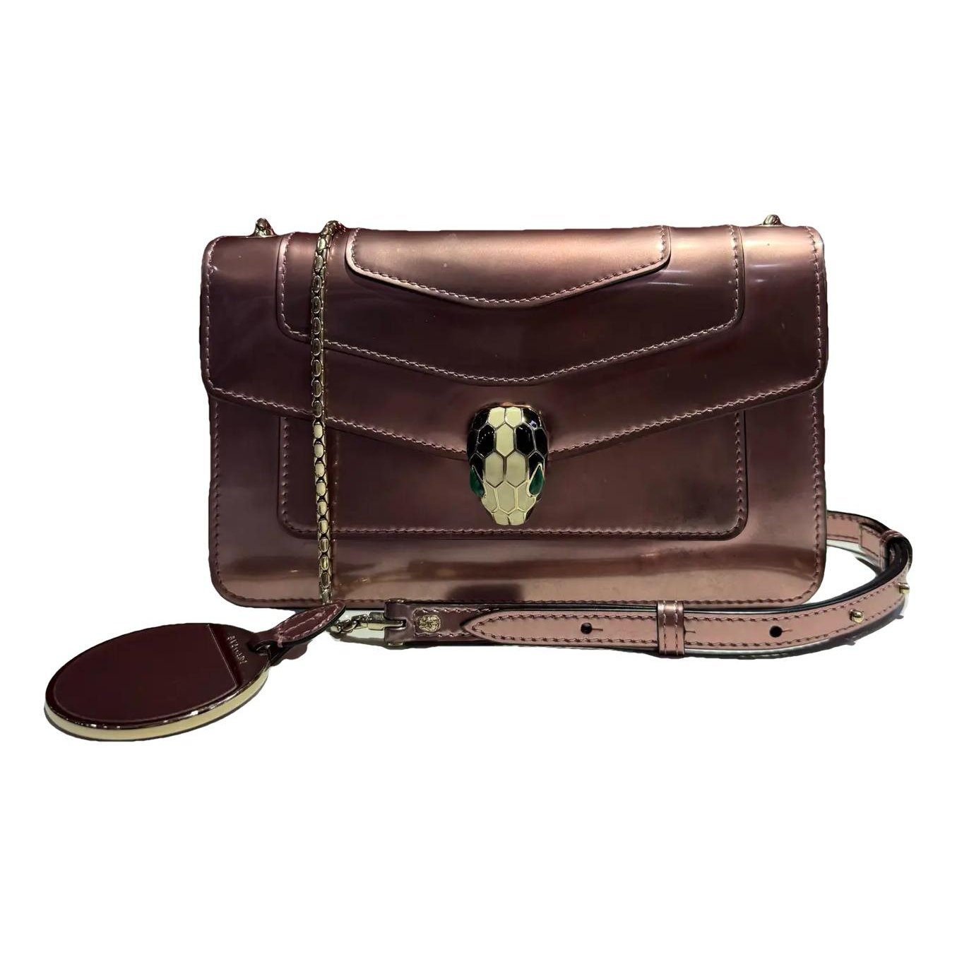 Serpenti leather crossbody bag