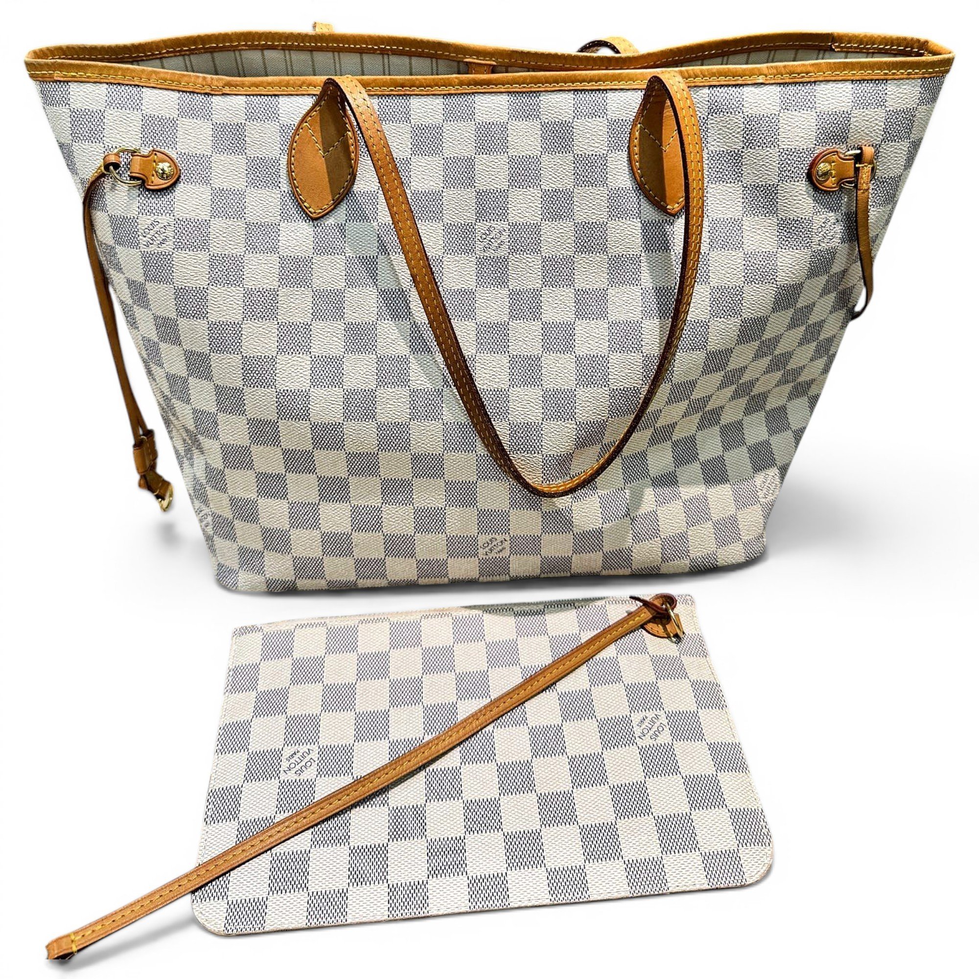 Neverfull leather handbag