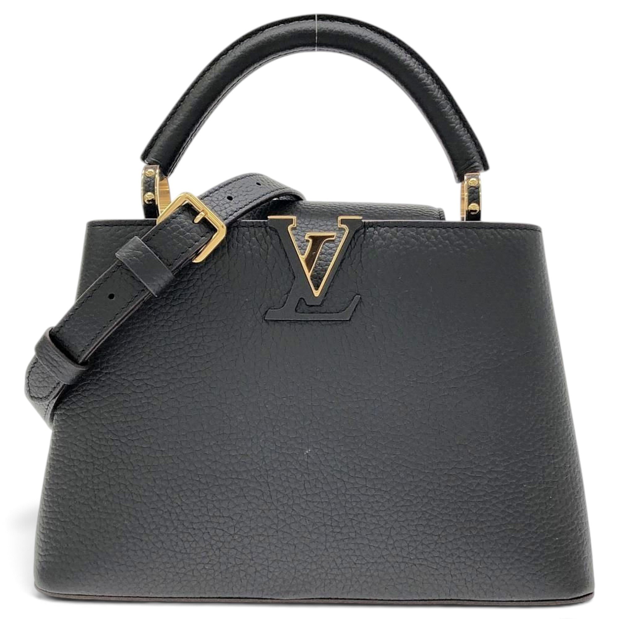 Capucines leather handbag