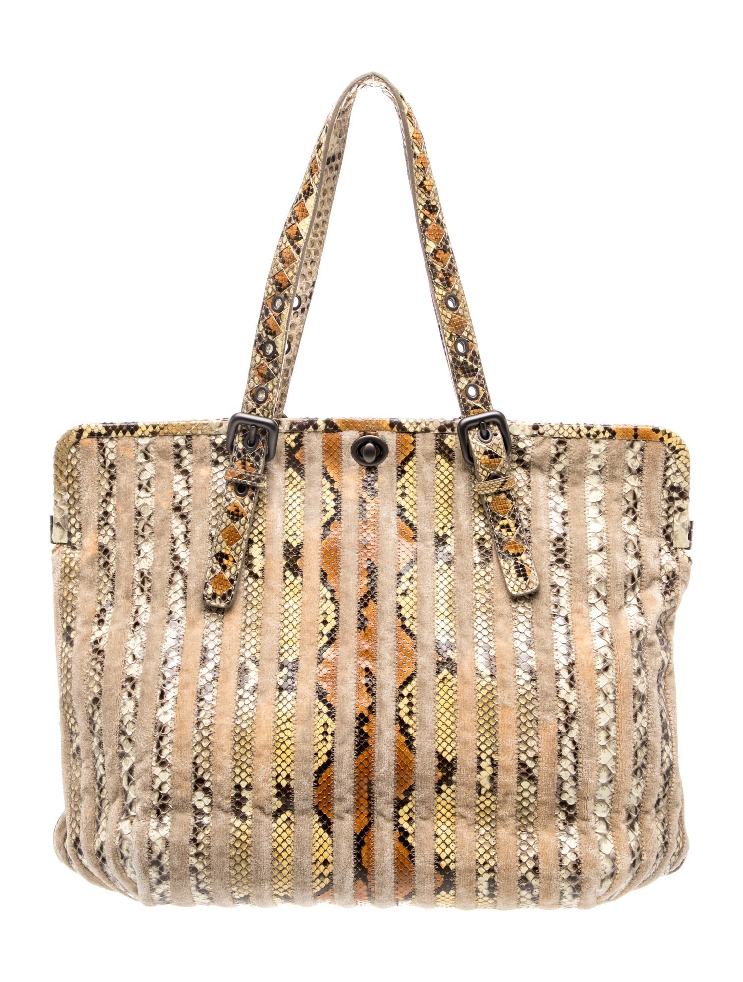 Snakeskin Tote Large