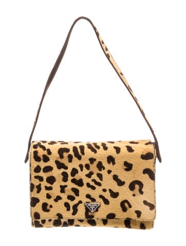 Enameled Metal Triangle Shoulder Bag