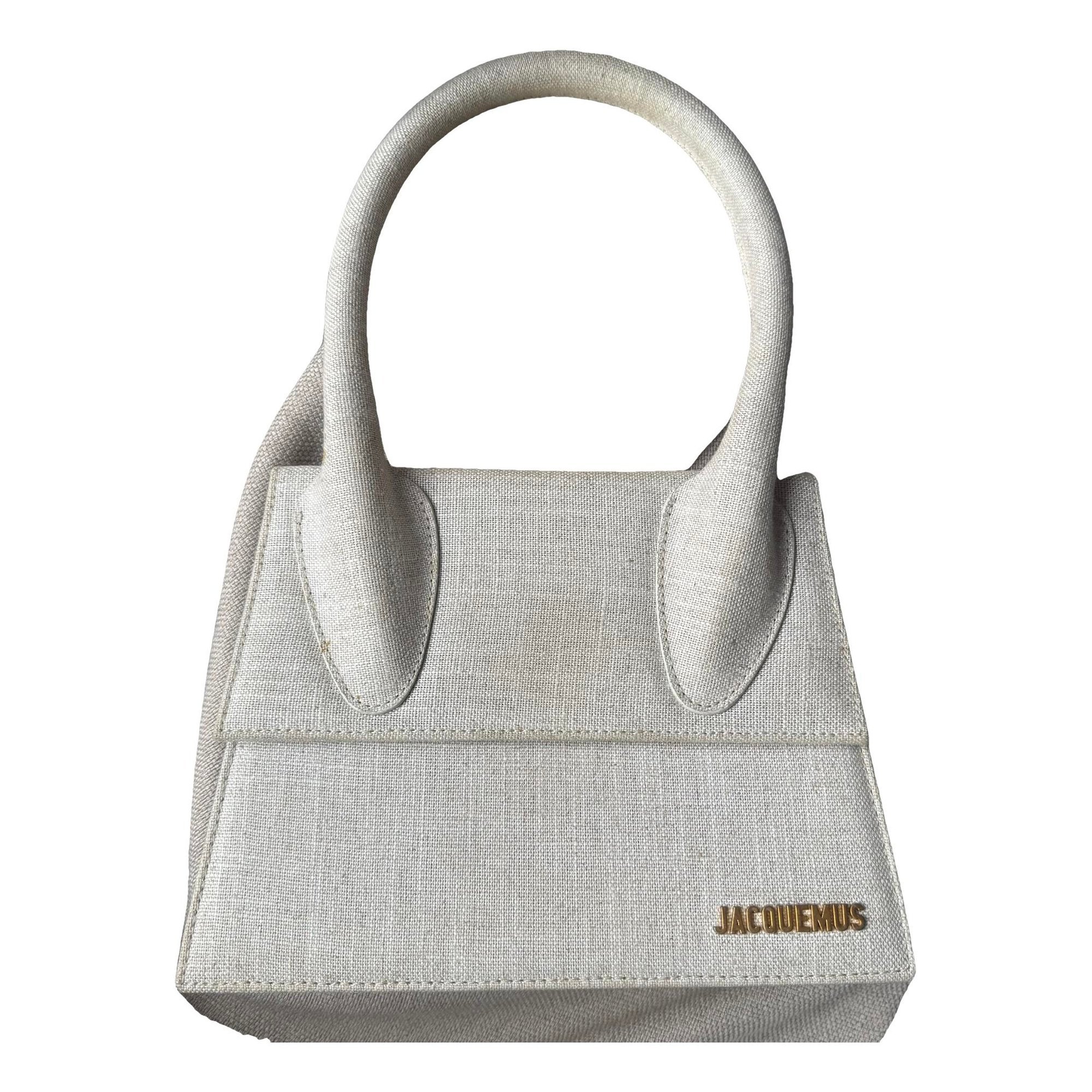 Jacquemus Le Grand Chiquito linen handbag