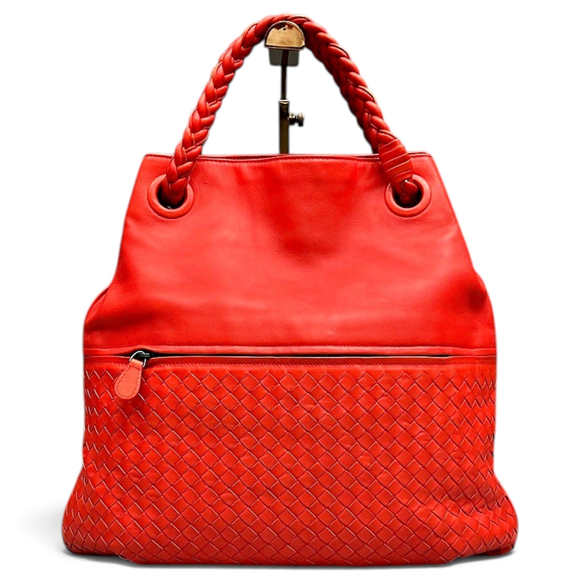 Leather handbag