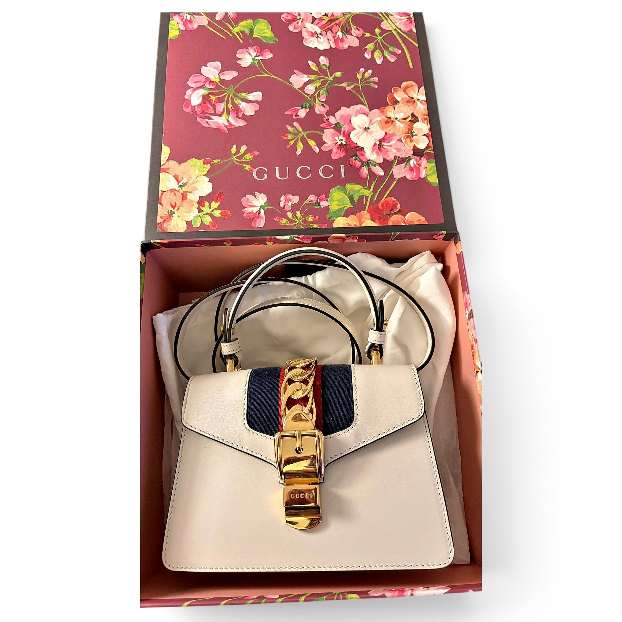 Sylvie Top Handle leather handbag