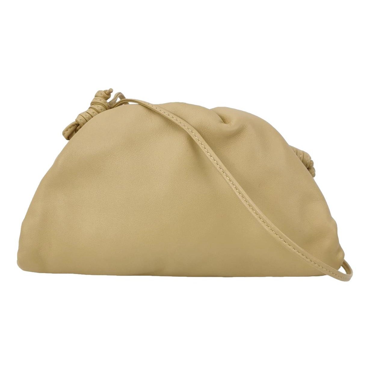 Pouch leather handbag