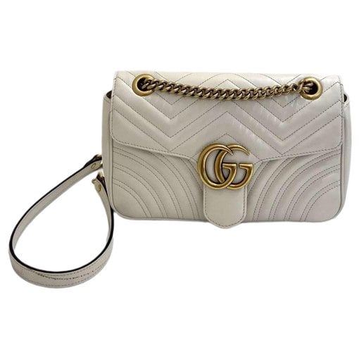 GG Marmont Flap leather handbag