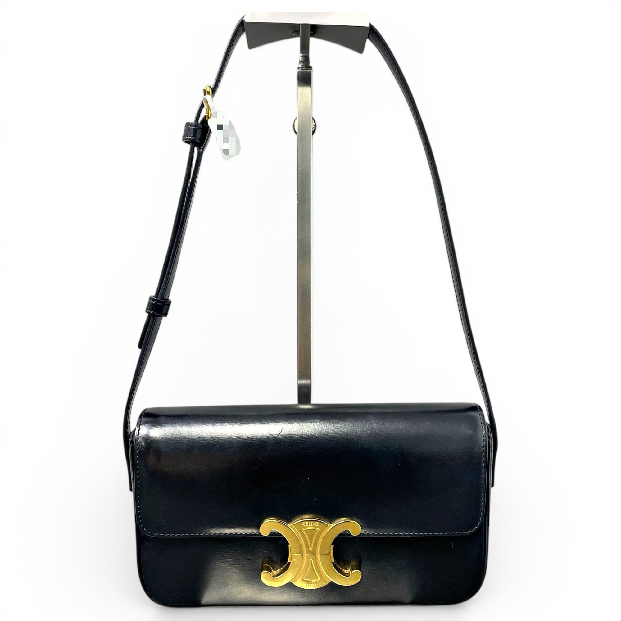 Triomphe leather handbag