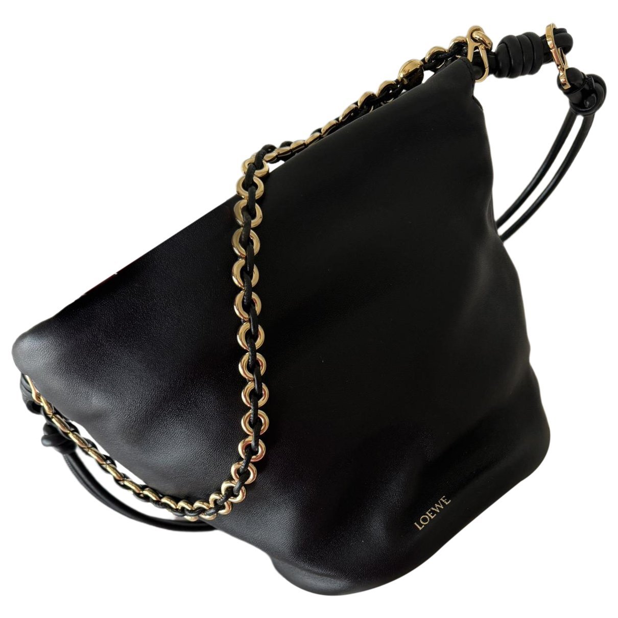 Flamenco leather handbag