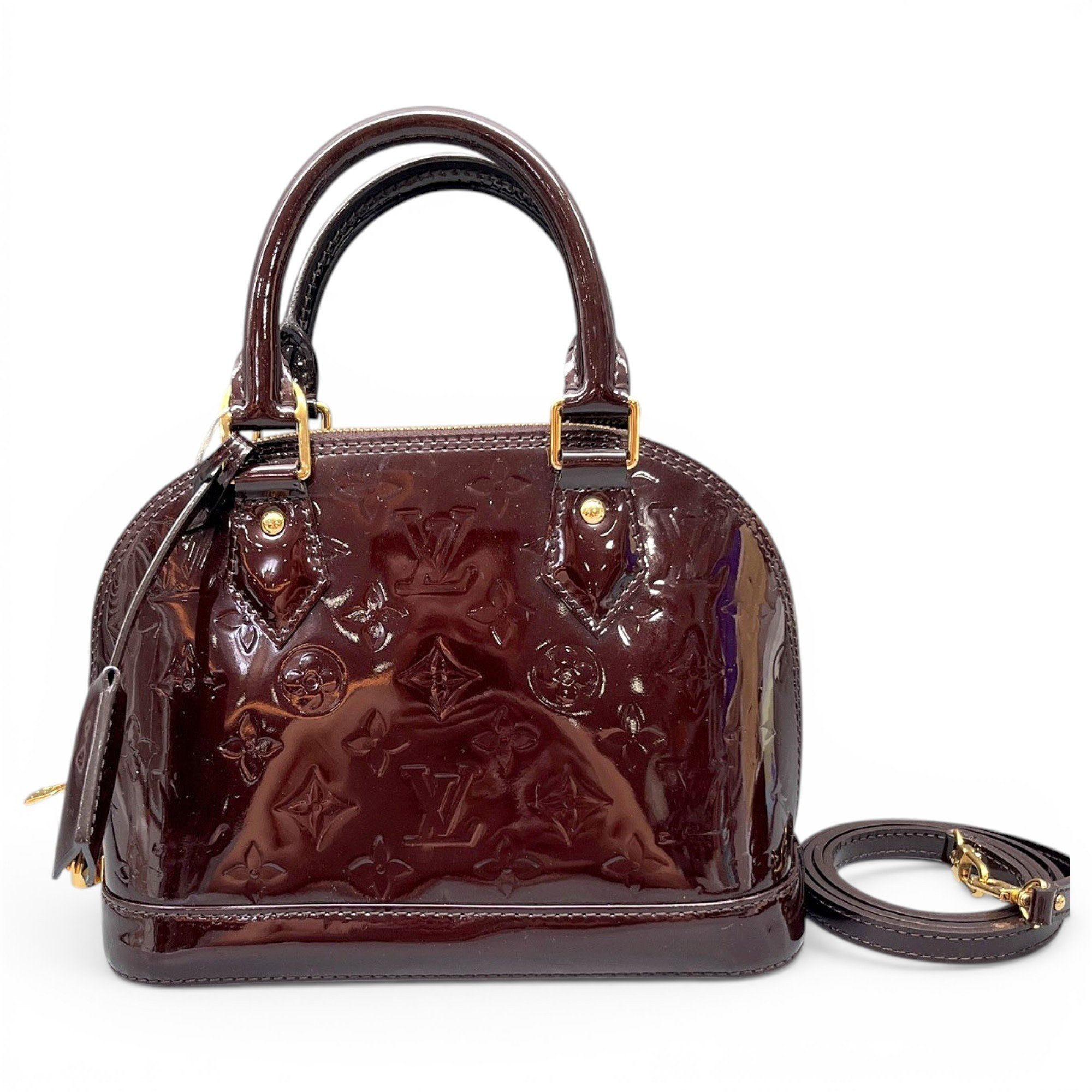 Alma leather handbag
