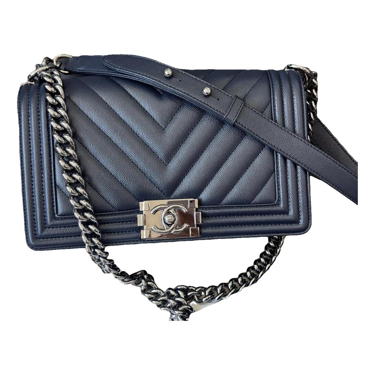 Boy leather handbag