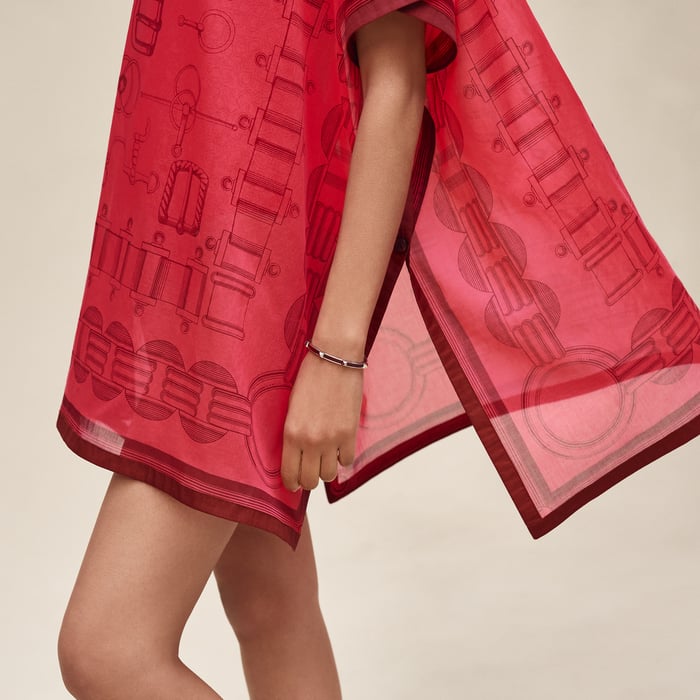 Rose Pivoine "Cahier Du Colporteur" Beach Tunic