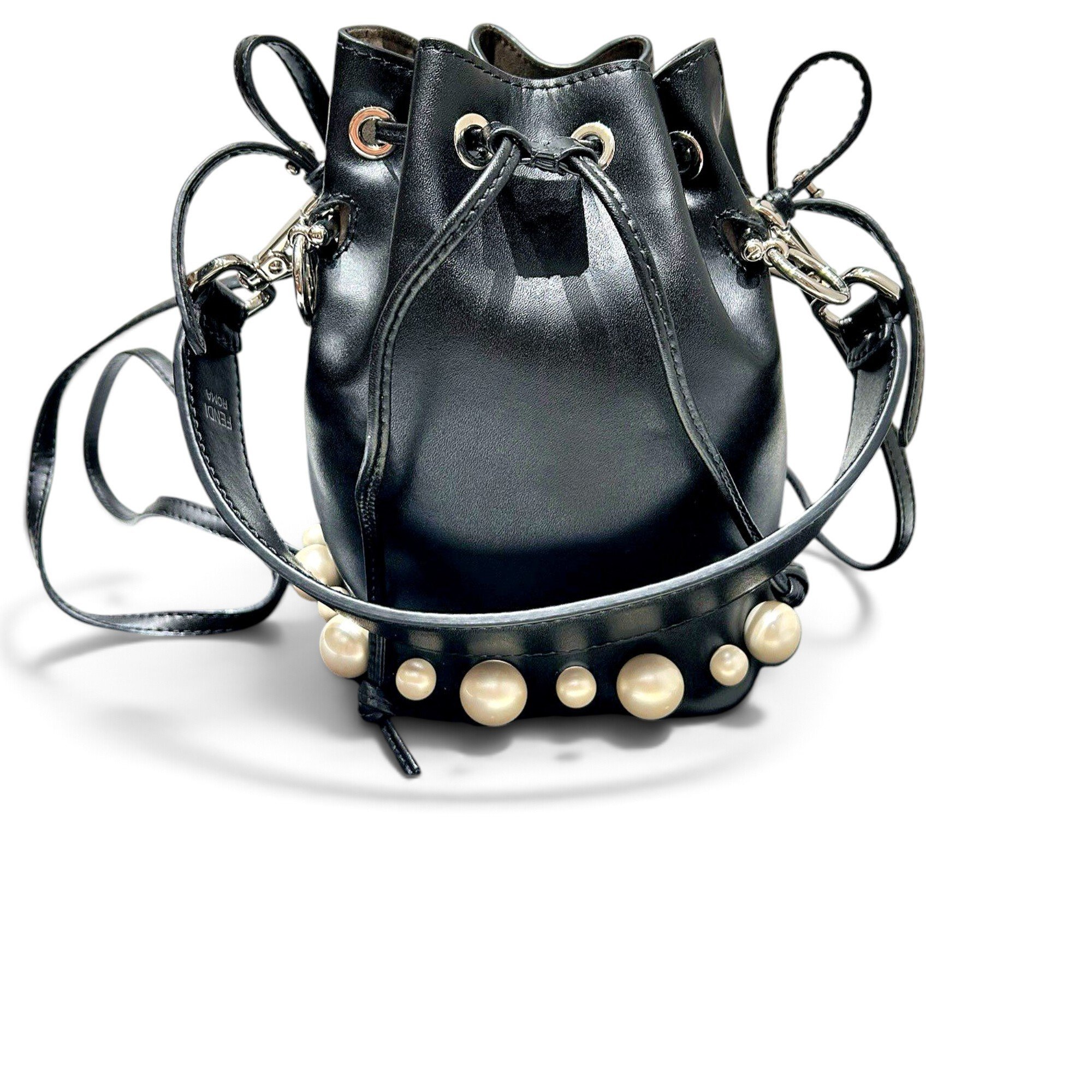 Mon Trésor leather handbag