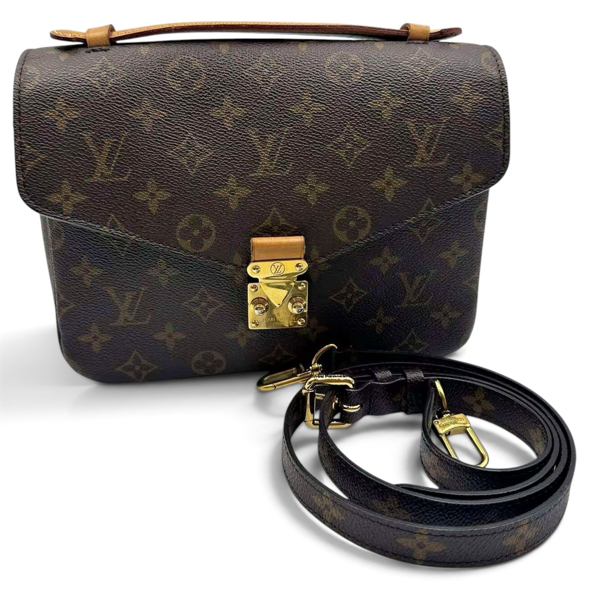 Metis leather crossbody bag