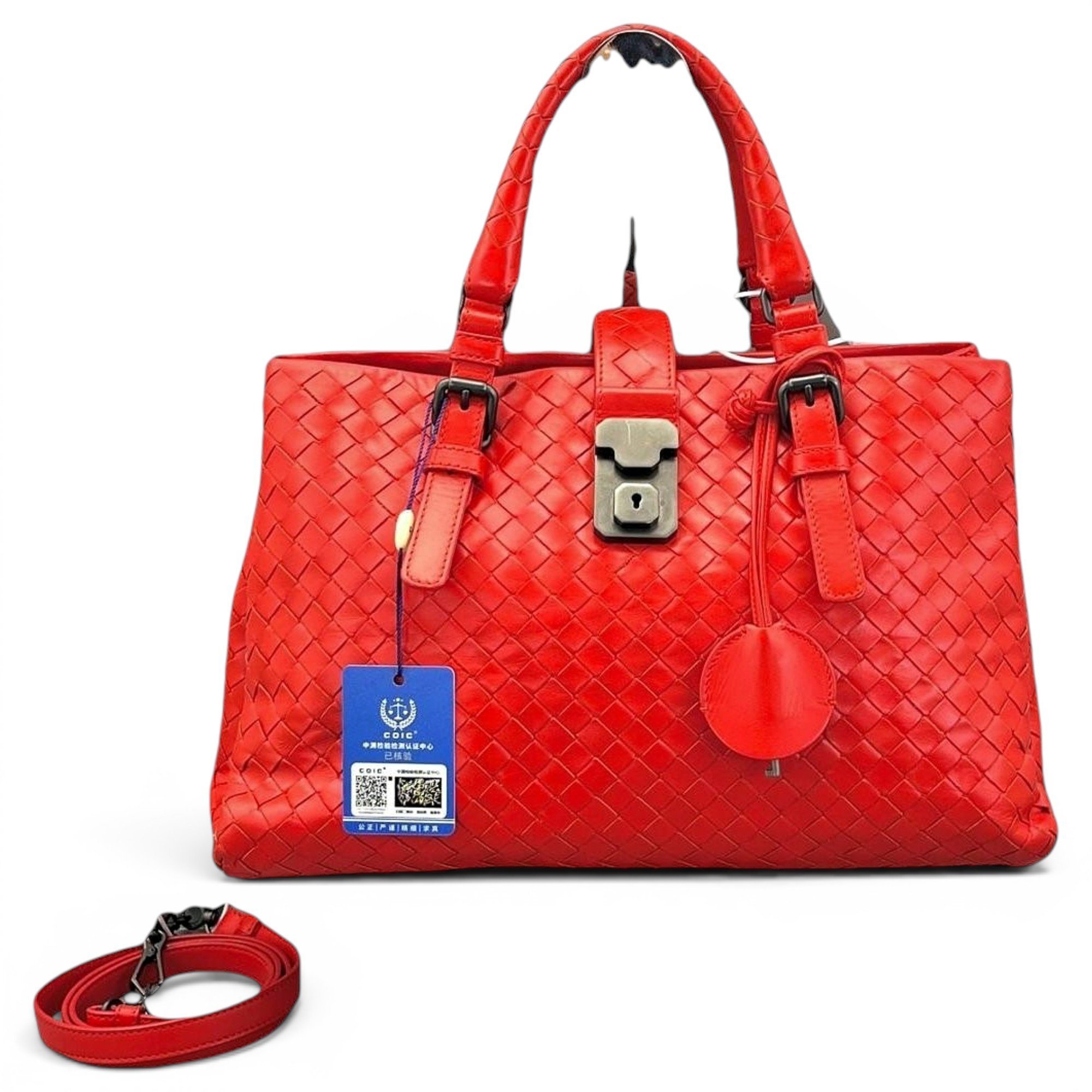 Bottega Veneta Roma leather handbag