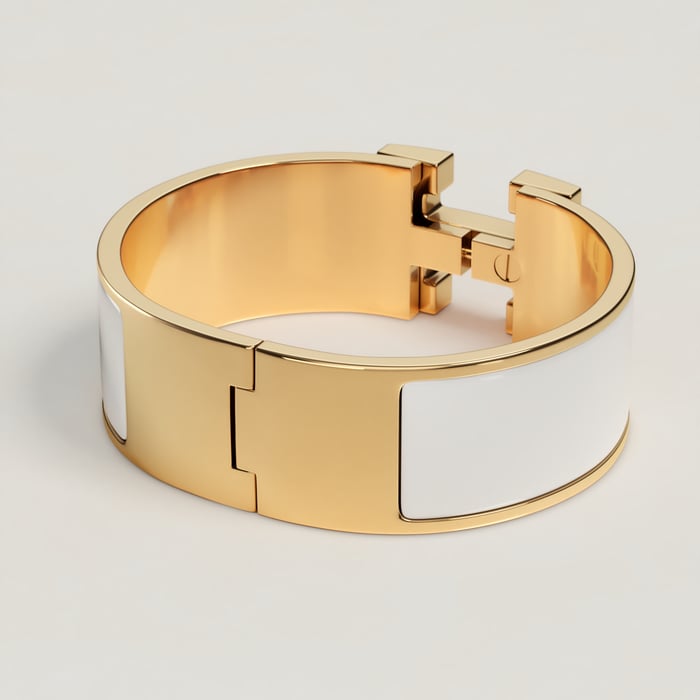 Blanc Clic Clac H Bracelet