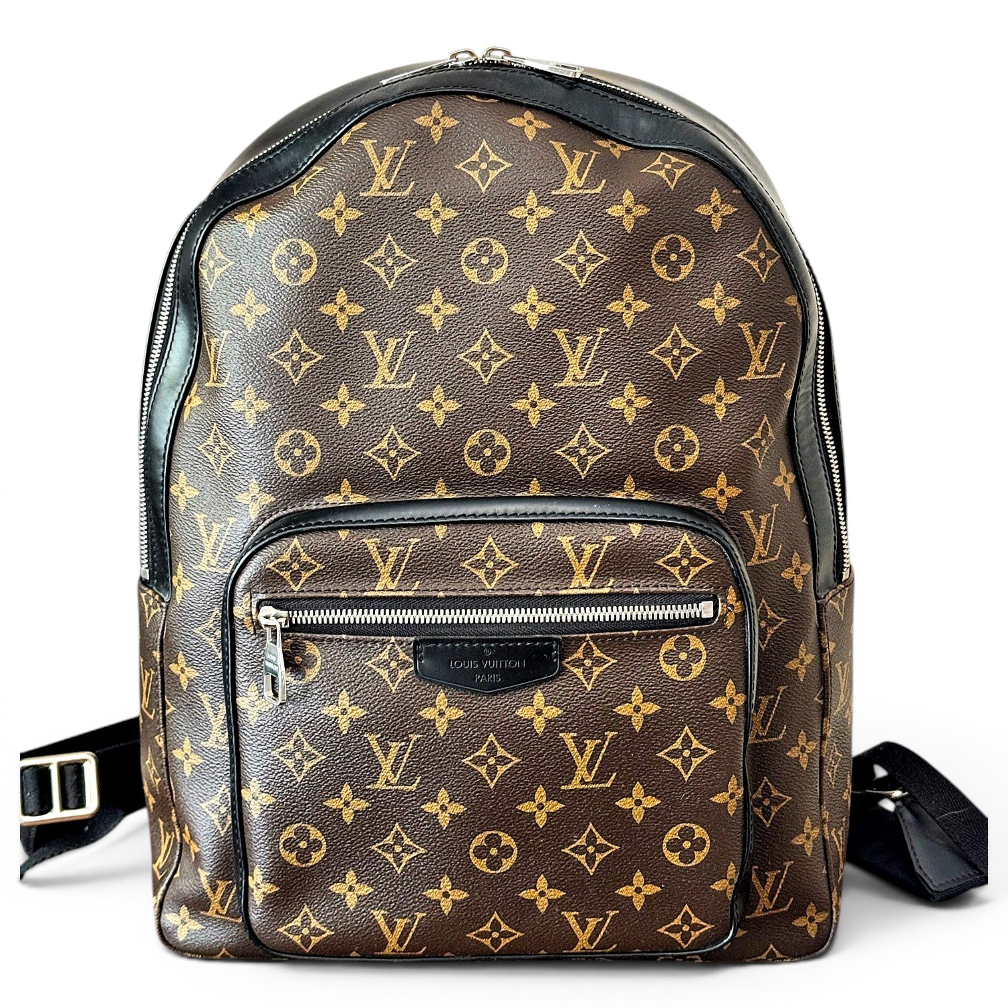 Leather backpack