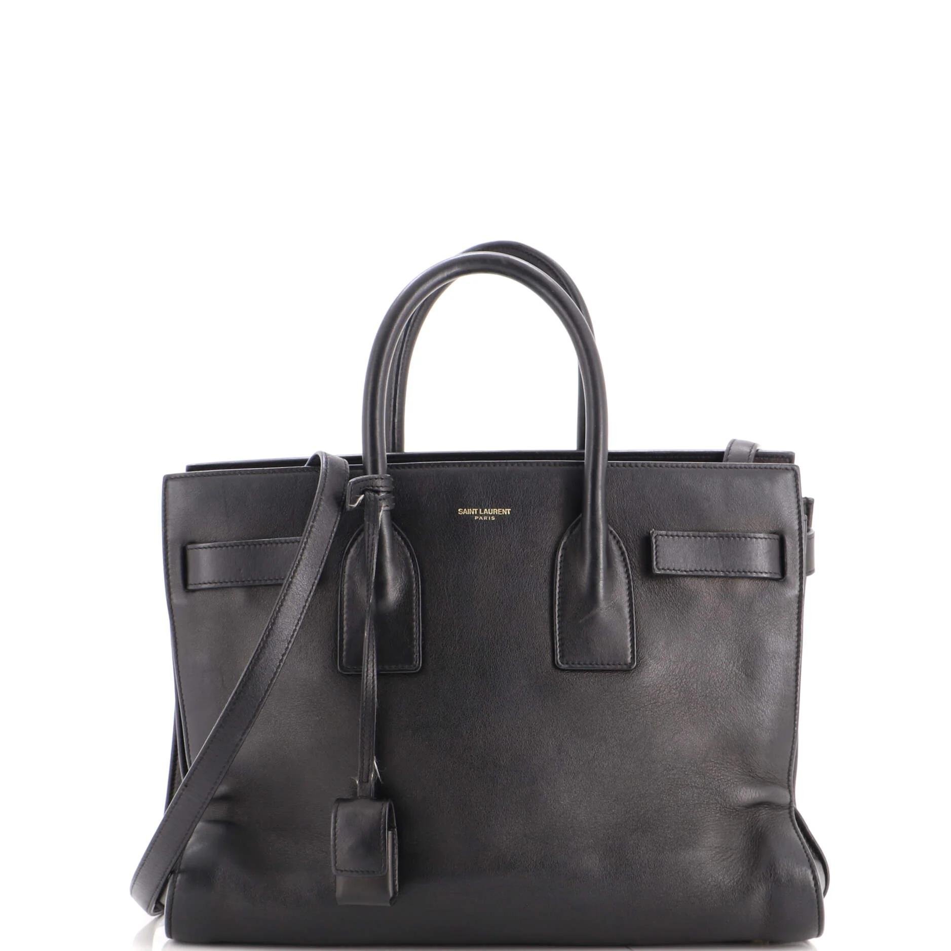 Leather handbag