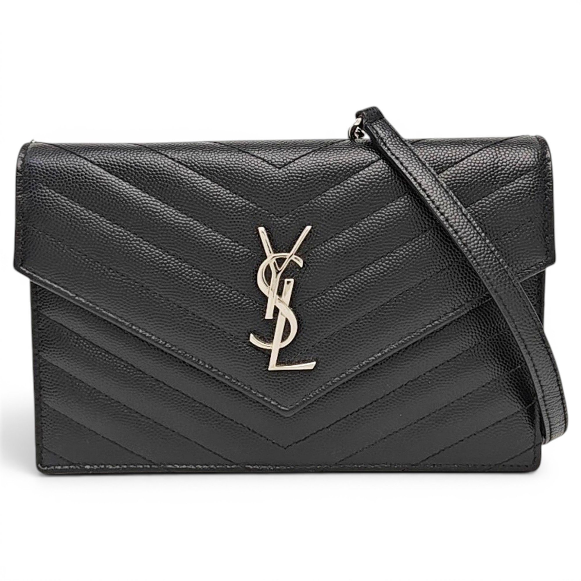 Baby monogramme leather handbag