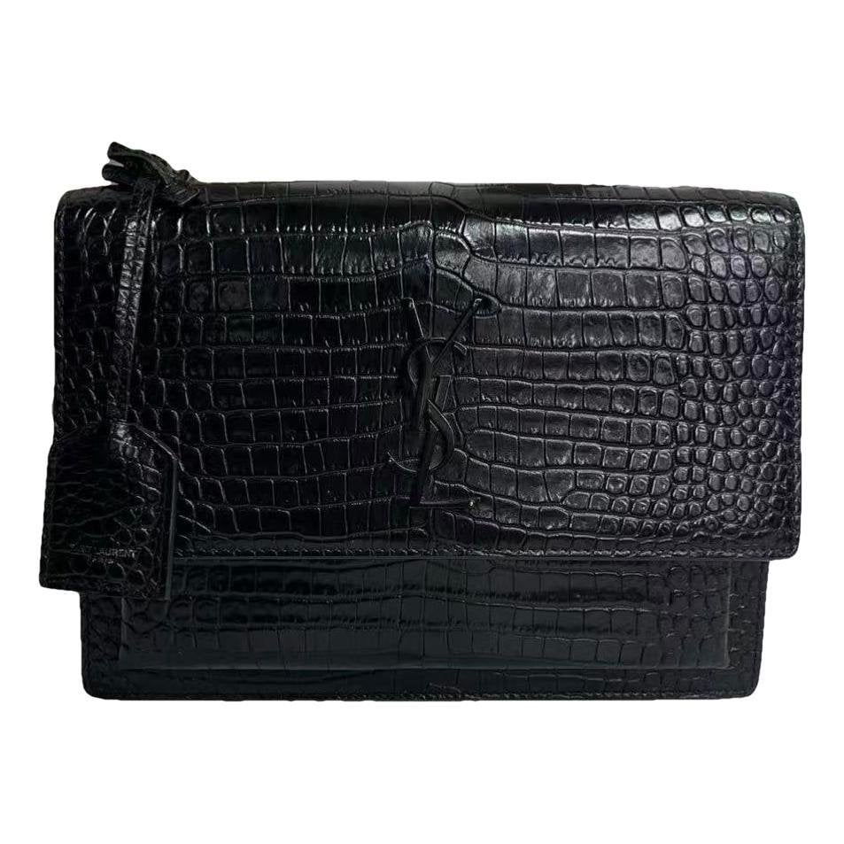 Sunset leather handbag