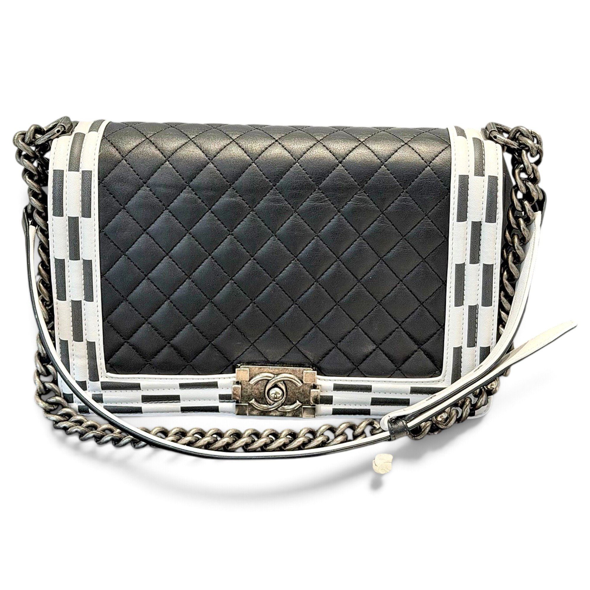 Boy leather crossbody bag