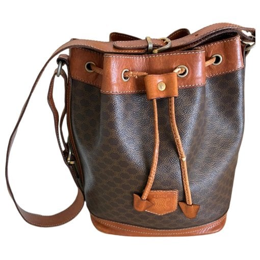 SAC SEAU leather crossbody bag