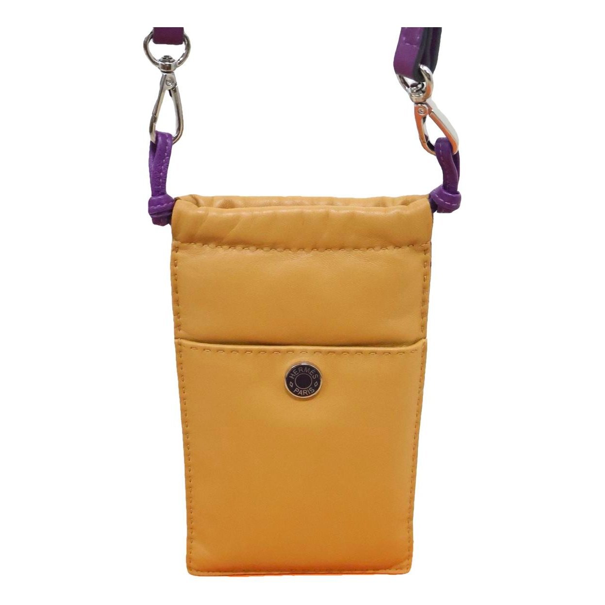 Leather crossbody bag