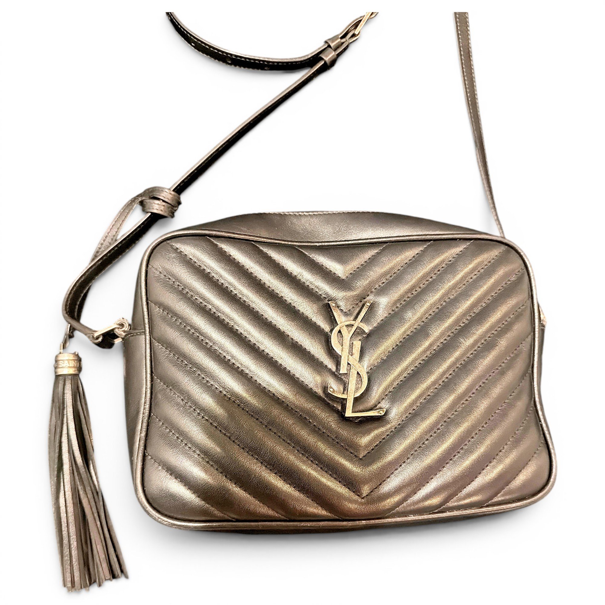 Leather crossbody bag