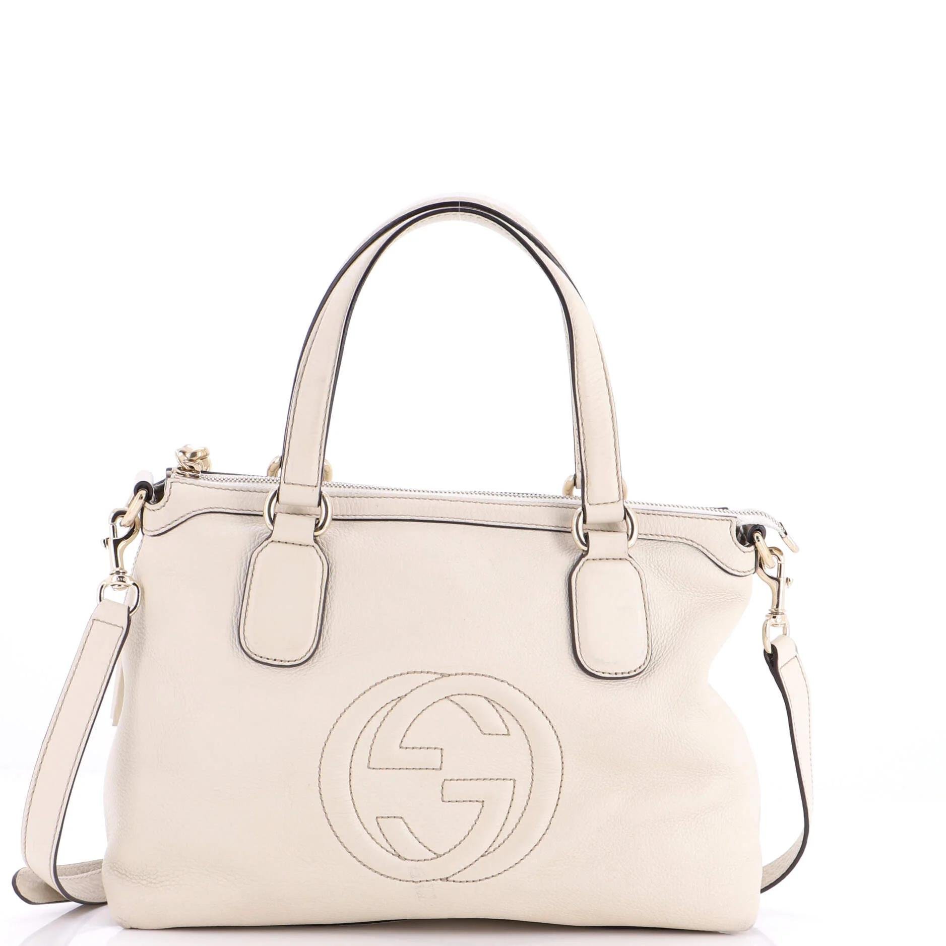 Leather satchel