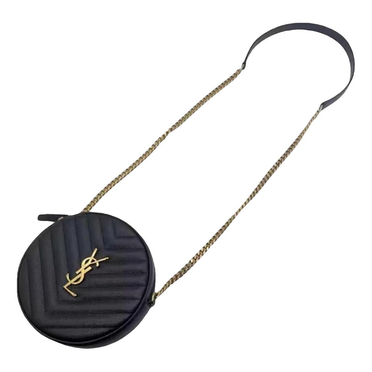 Vinyle leather crossbody bag