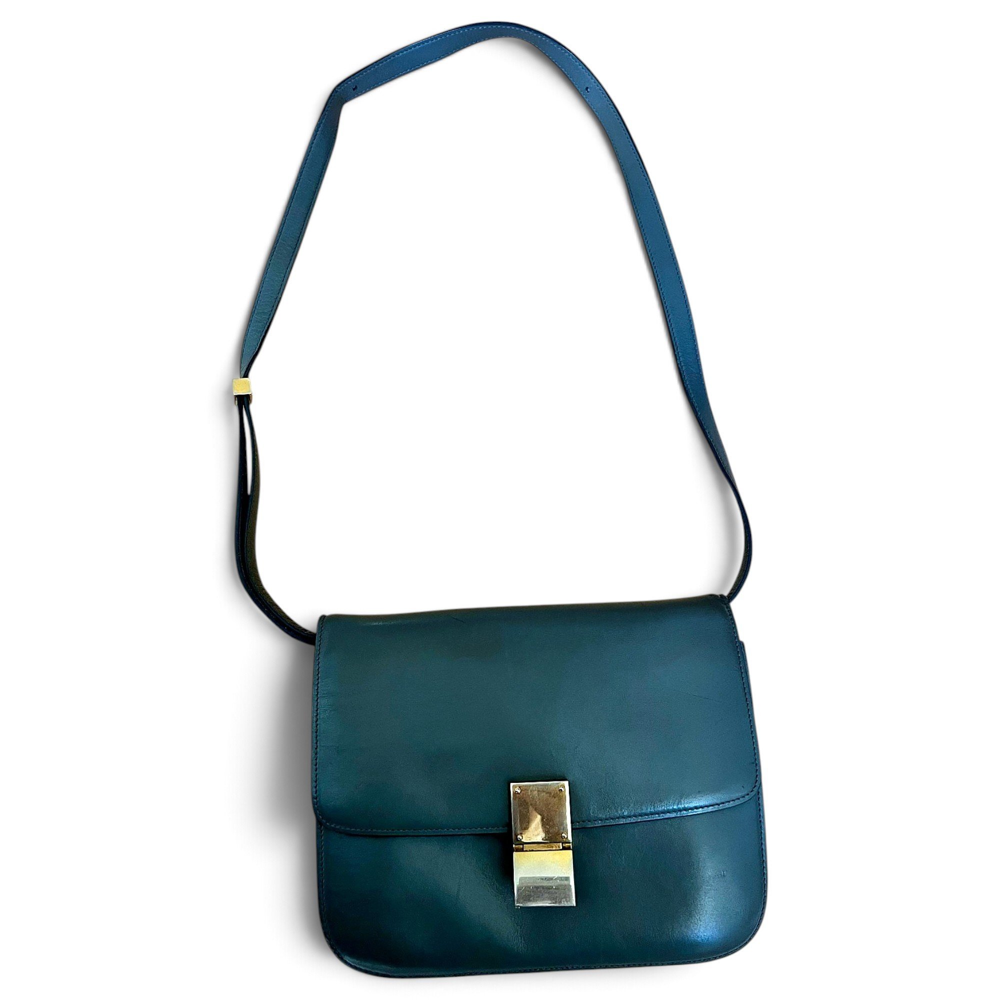 Classic leather handbag