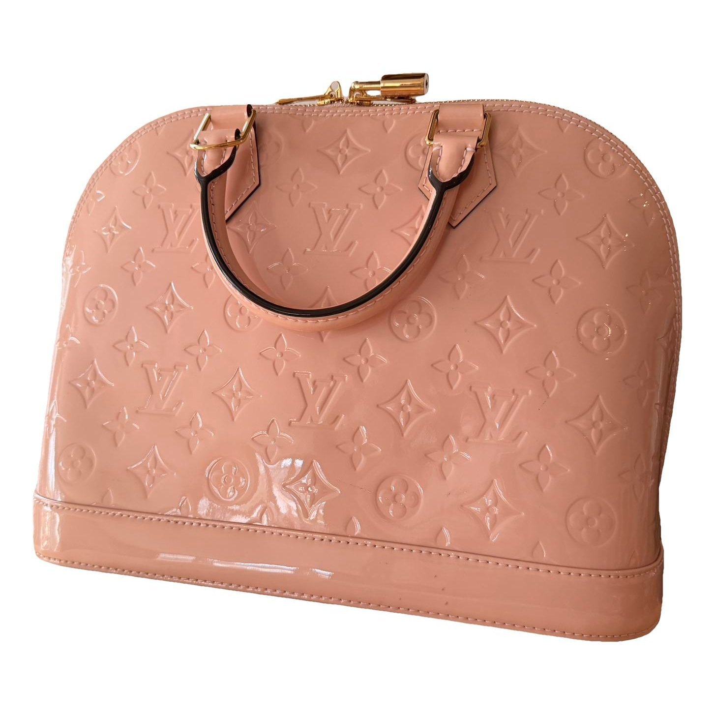 Alma patent leather handbag