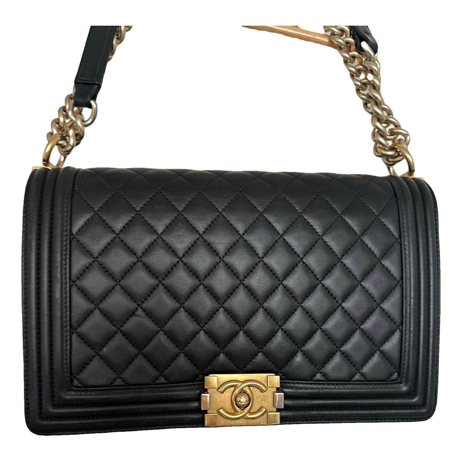 Boy leather crossbody bag
