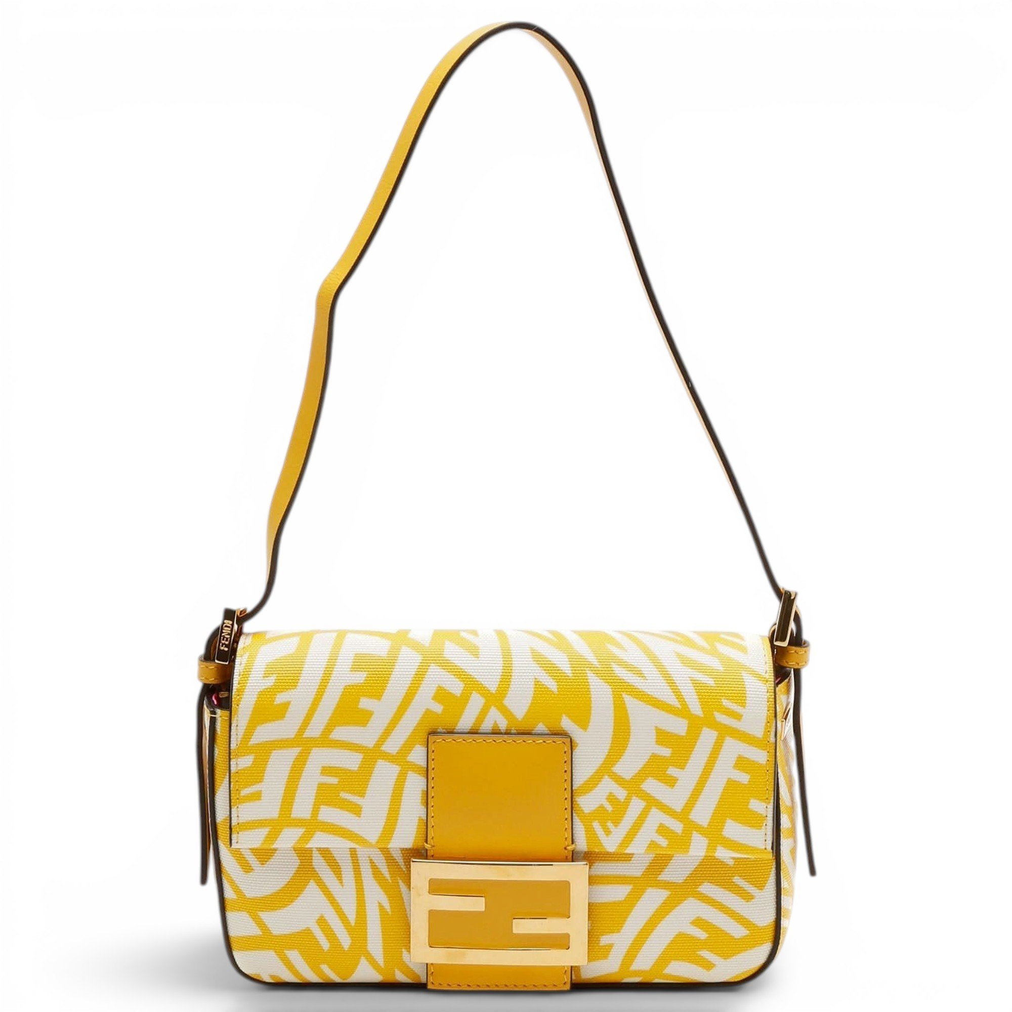 Baguette leather handbag
