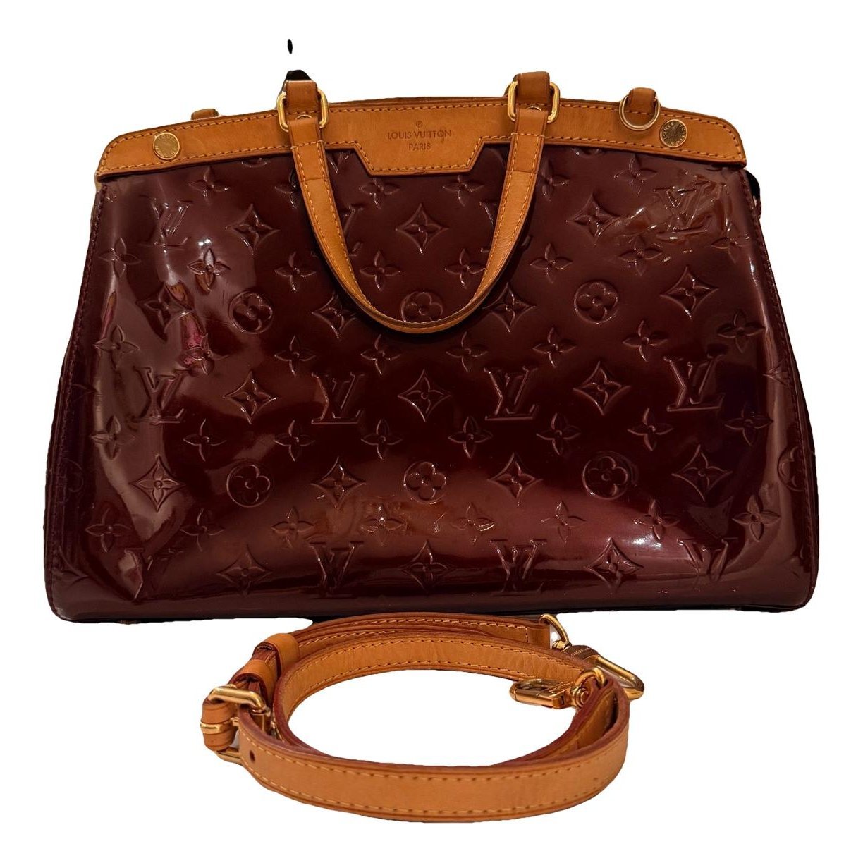 Bréa leather handbag