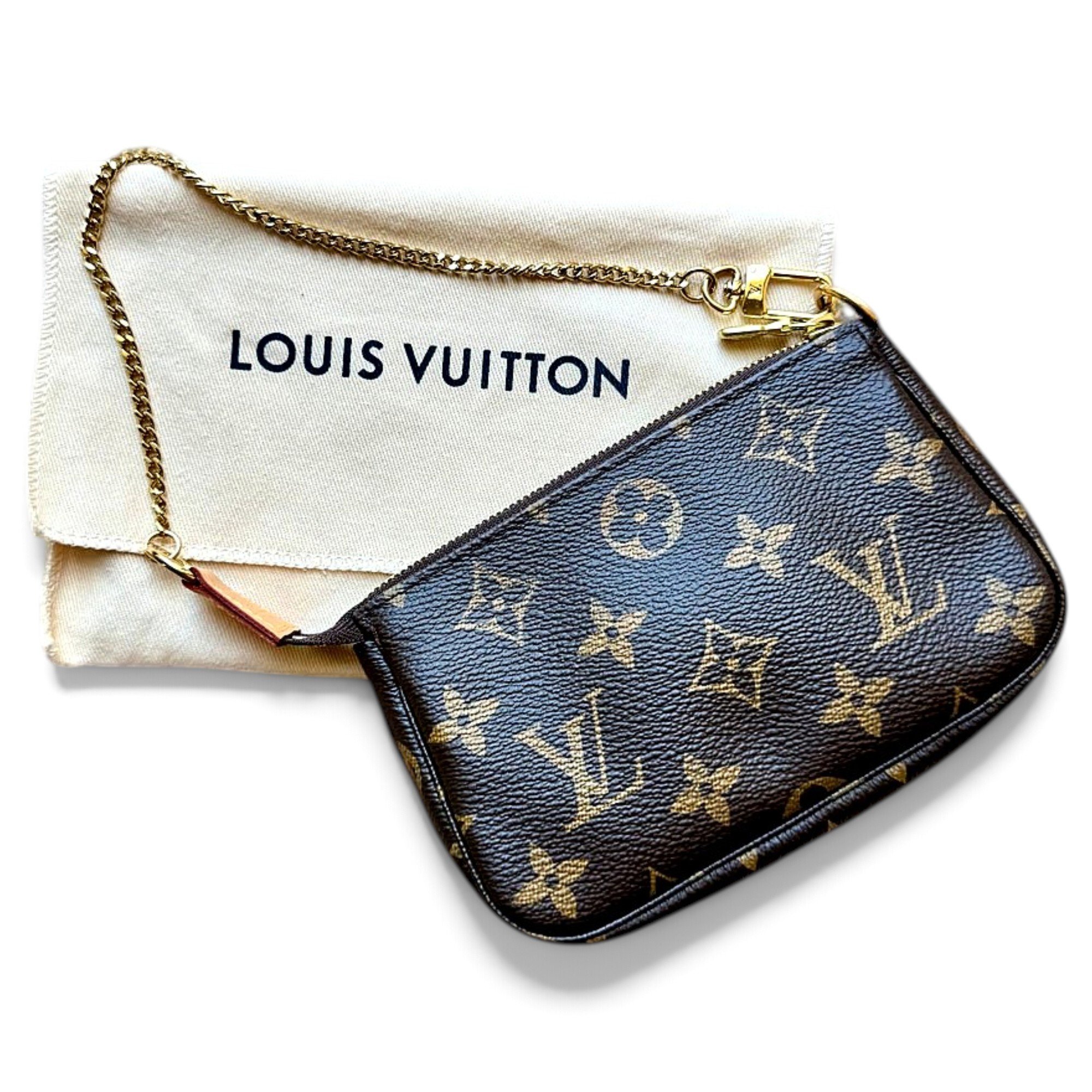 Pochette Accessoire leather handbag