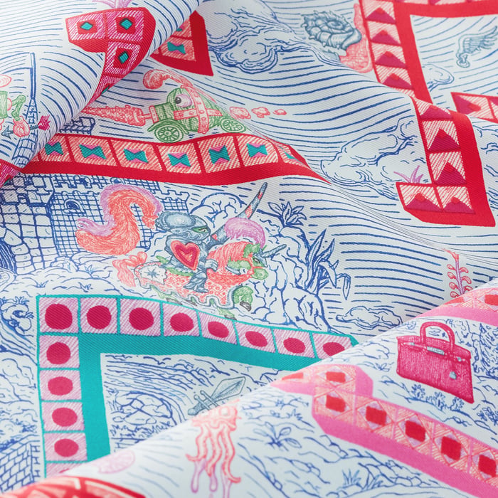 Super Silk Quest Detail Scarf 45