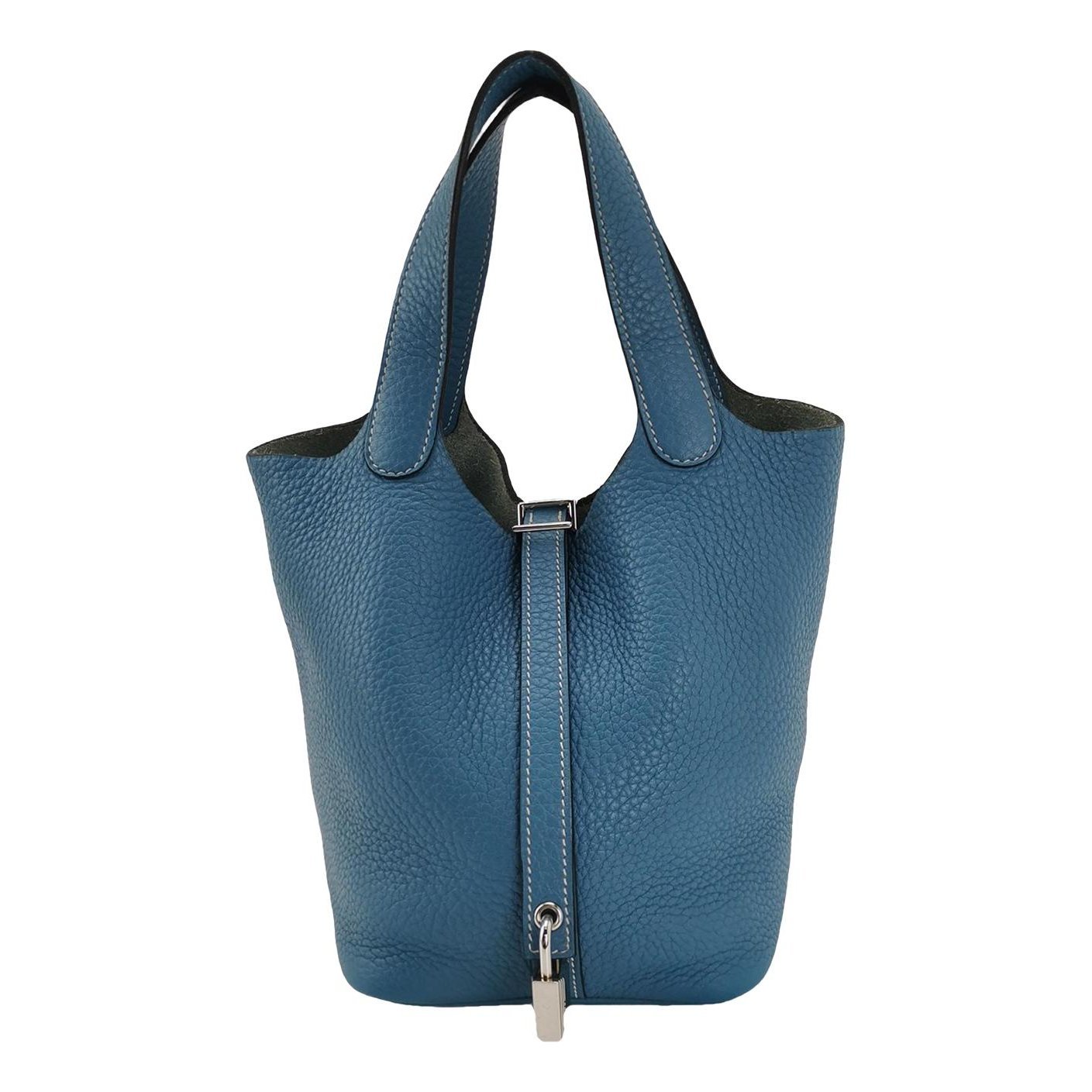 Picotin leather handbag